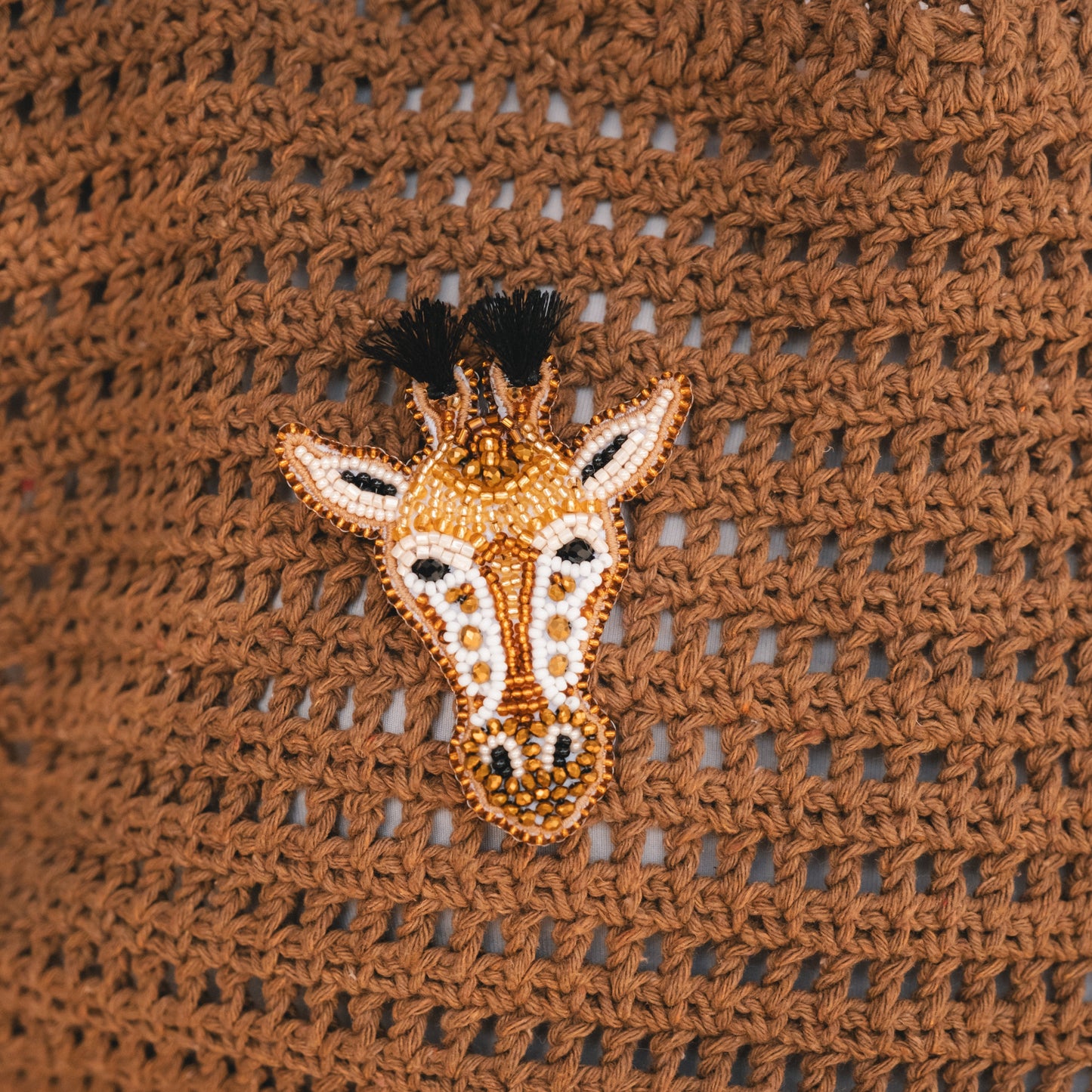 Punk Giraffe Brooch