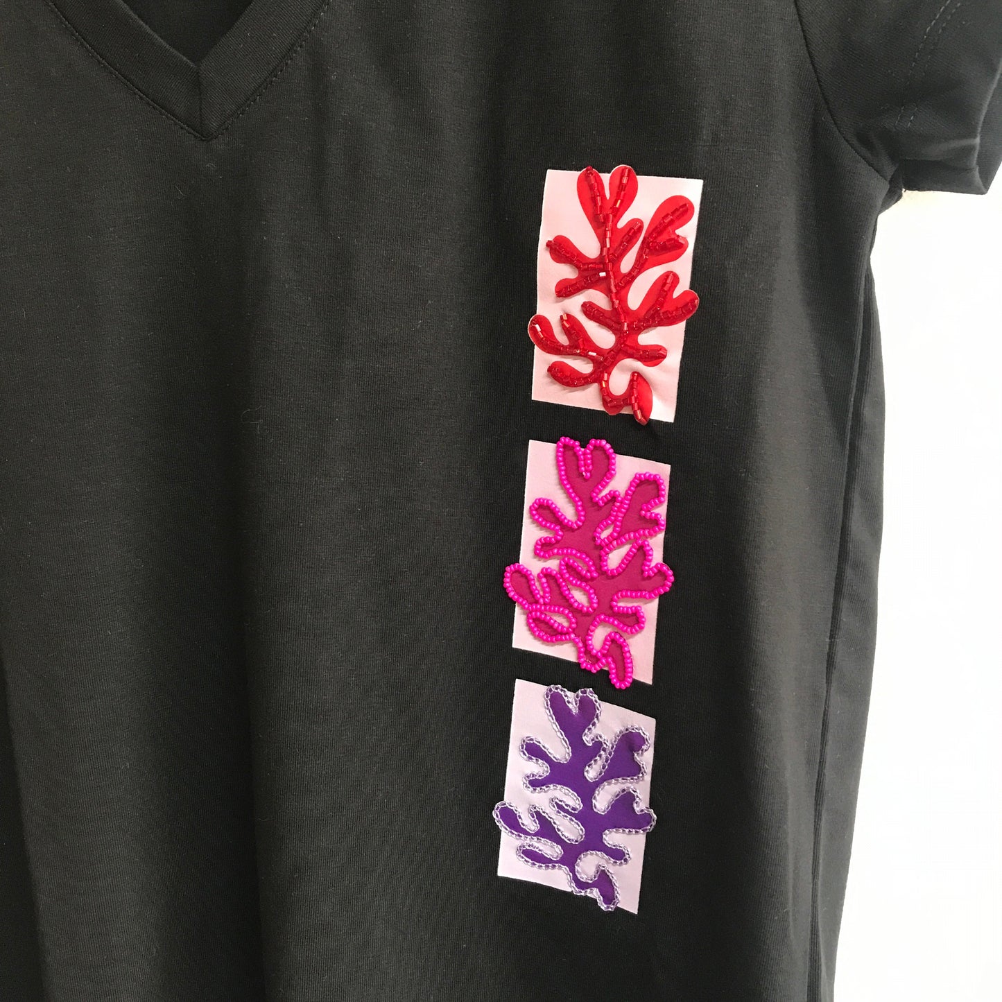 Embroidered T-Shirt Printed