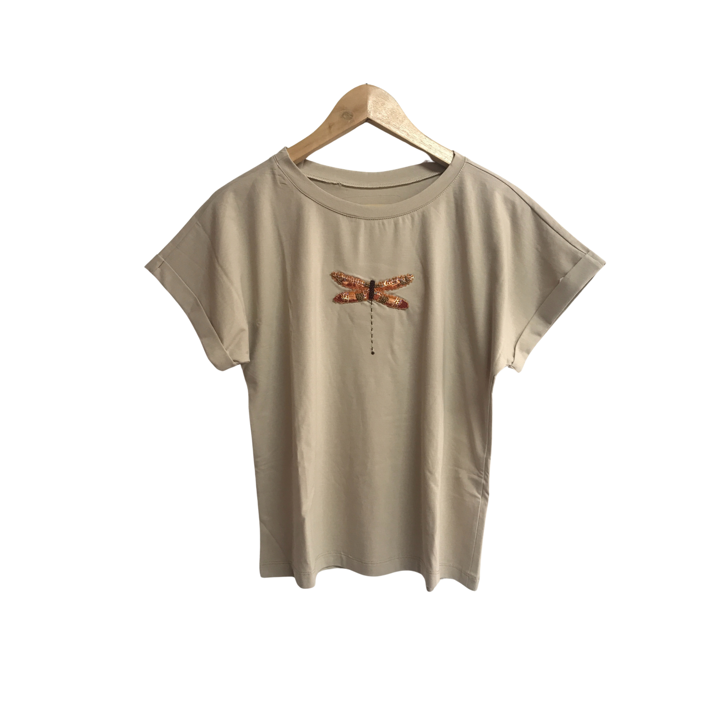 Embroidered T-Shirt Libelula