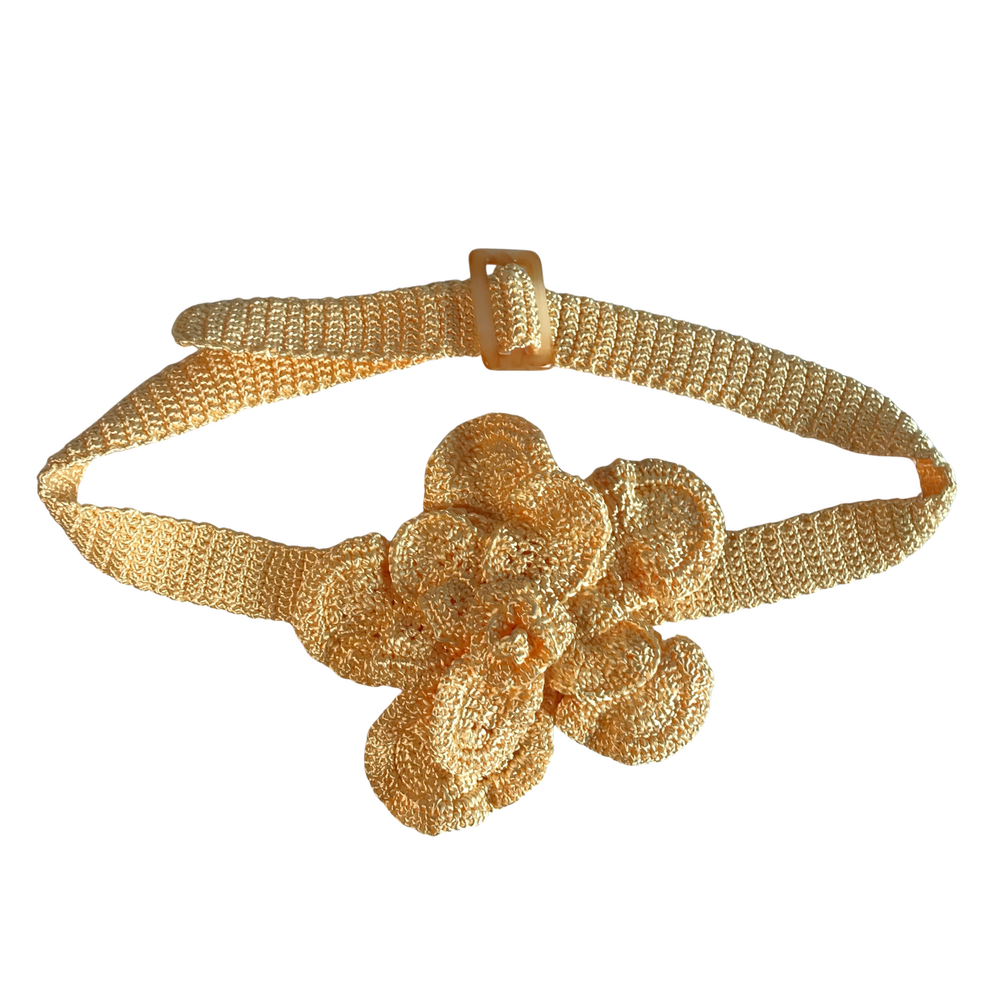 Flower M Crochet Belt