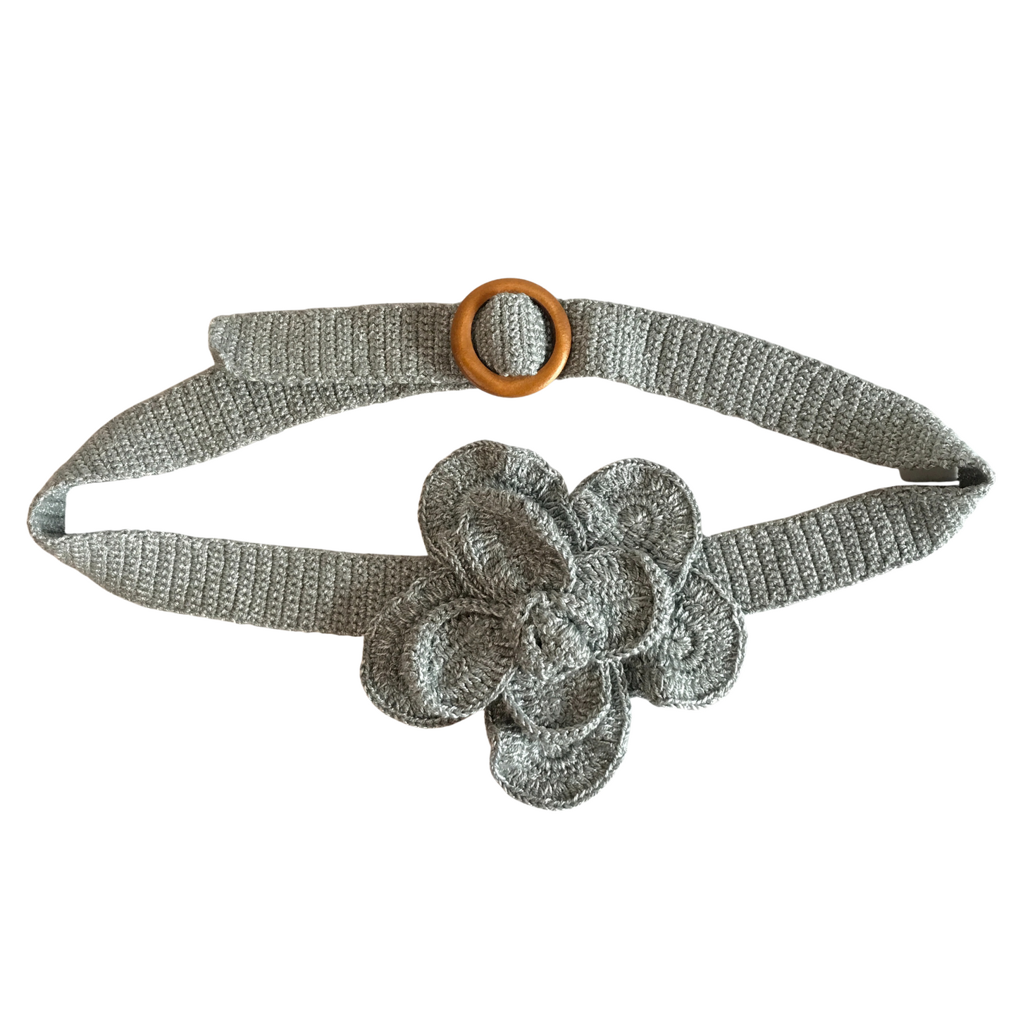 Flower M Crochet Belt