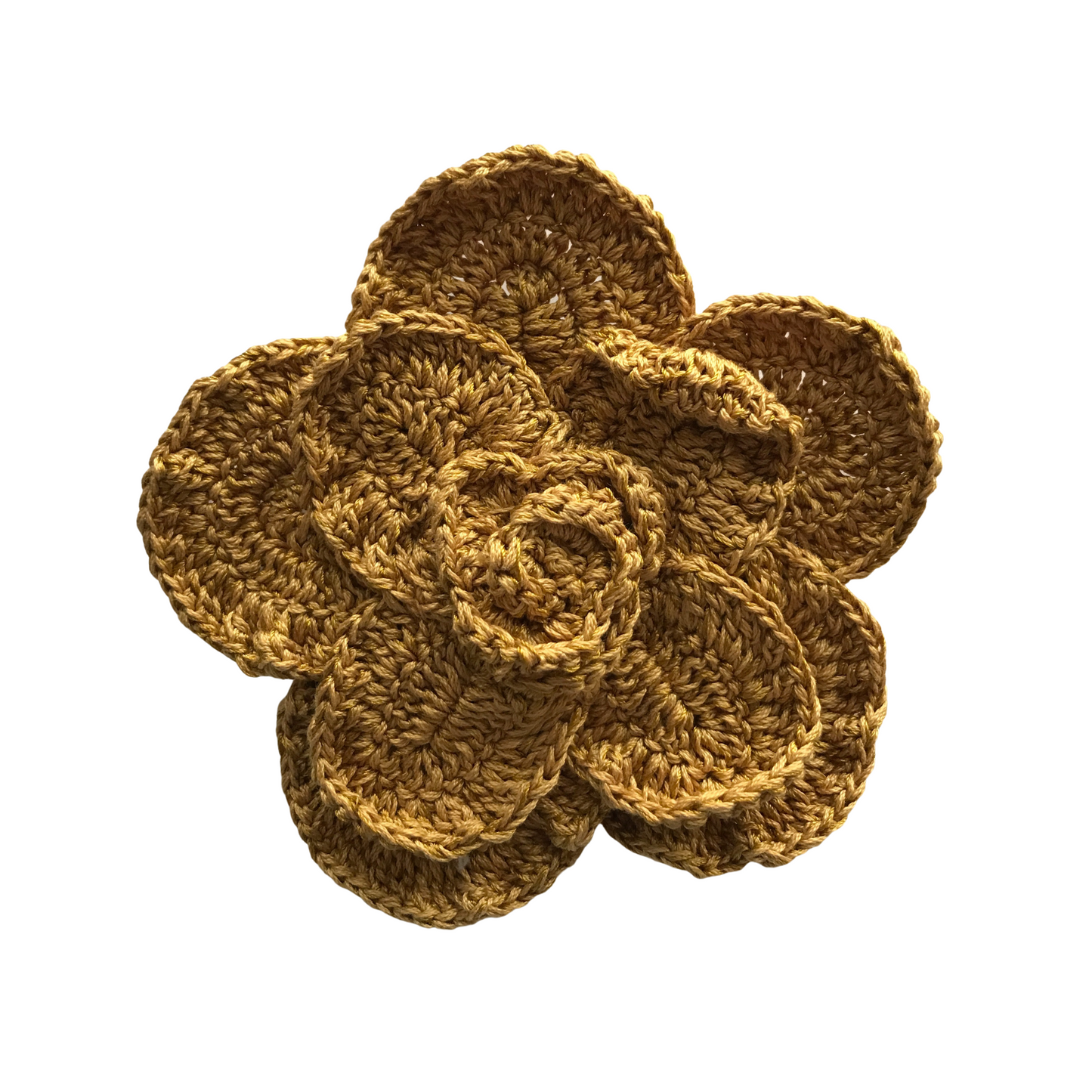 Flower S Crochet Brooch