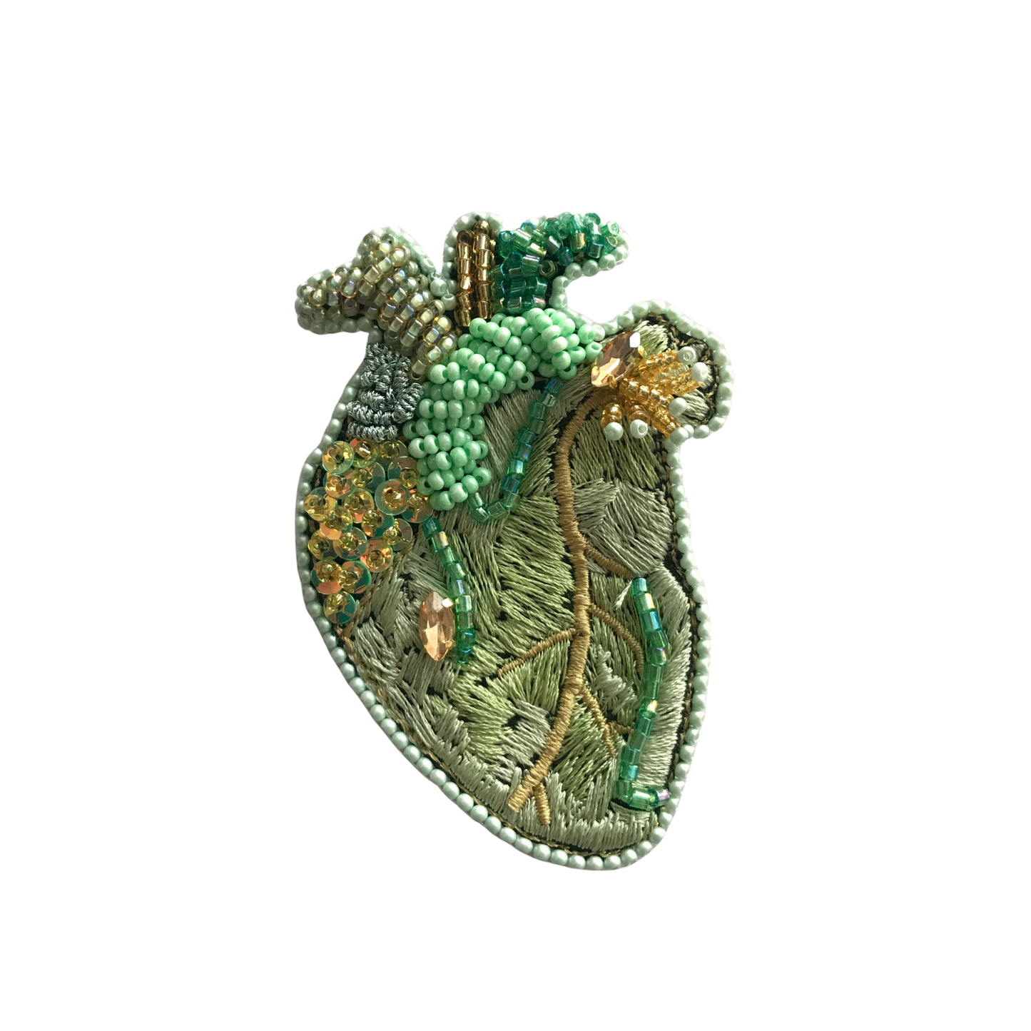 Moyo L Brooch