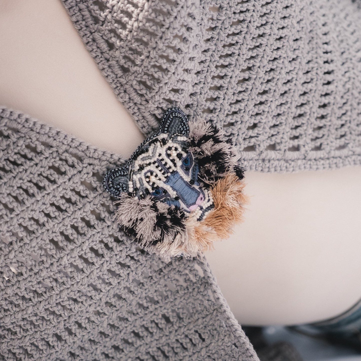 Tiger Brooch