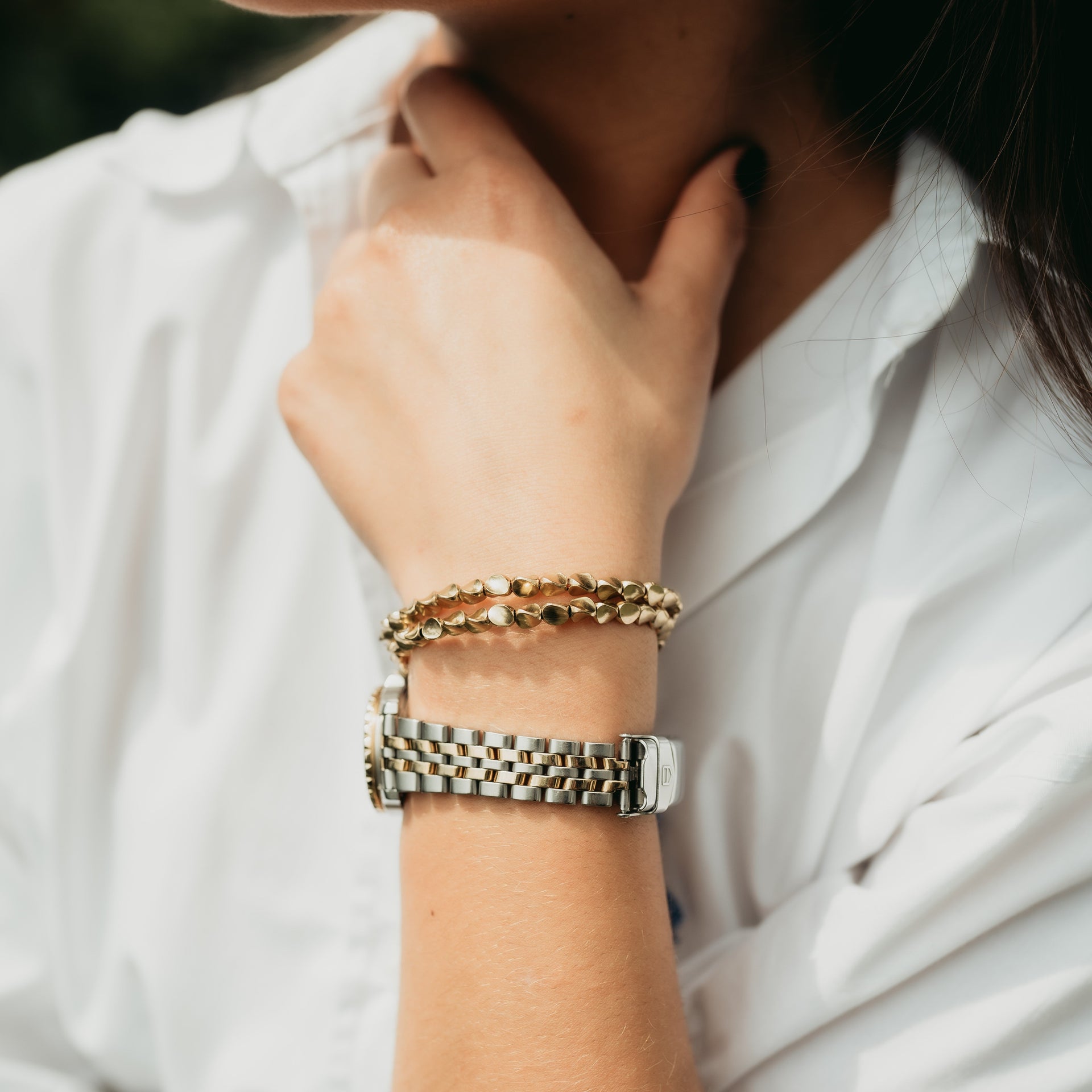 Drops Gold Bracelet