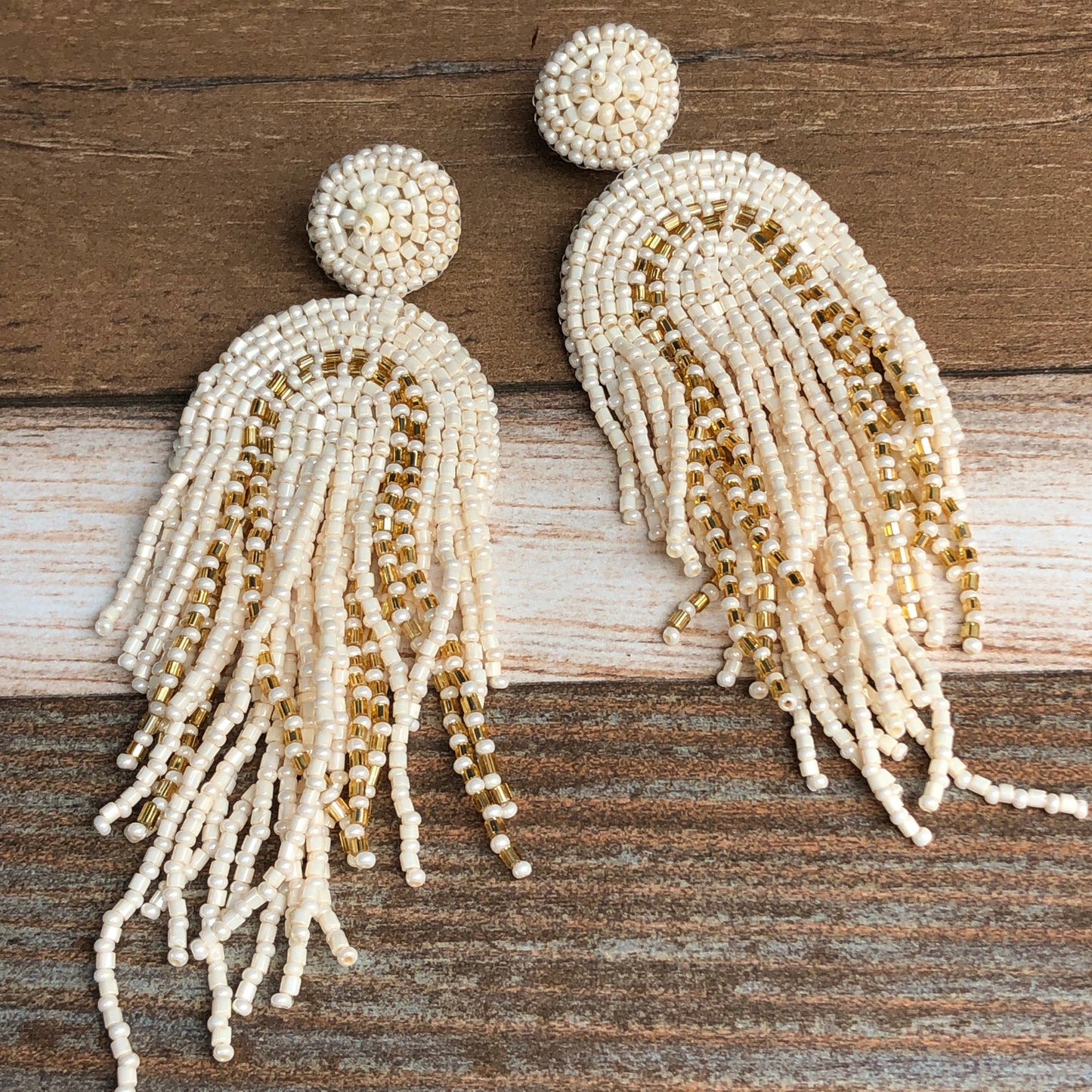 Rainbow L Earrings