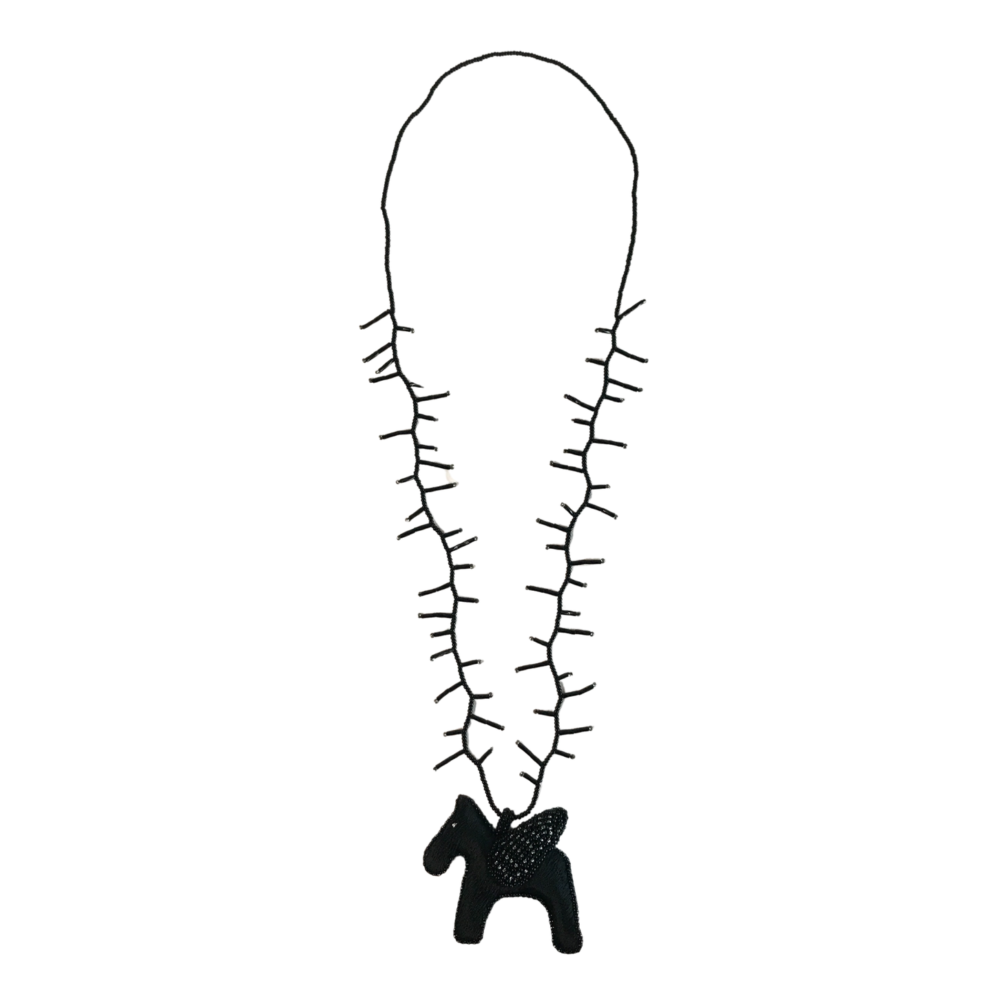 Pegaso Charm Necklace