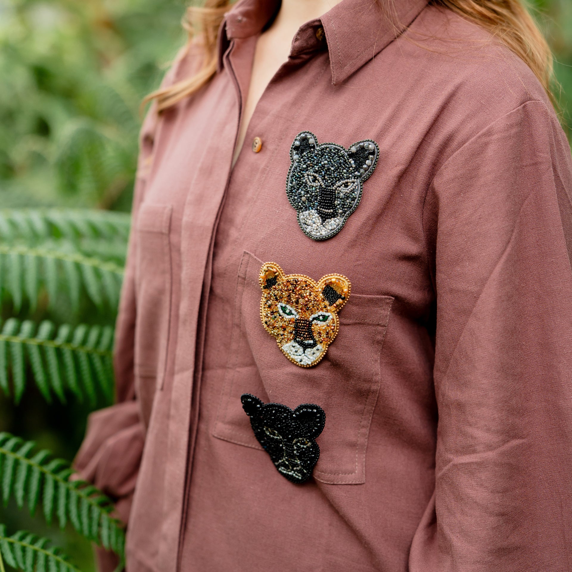 Leopard Brooch