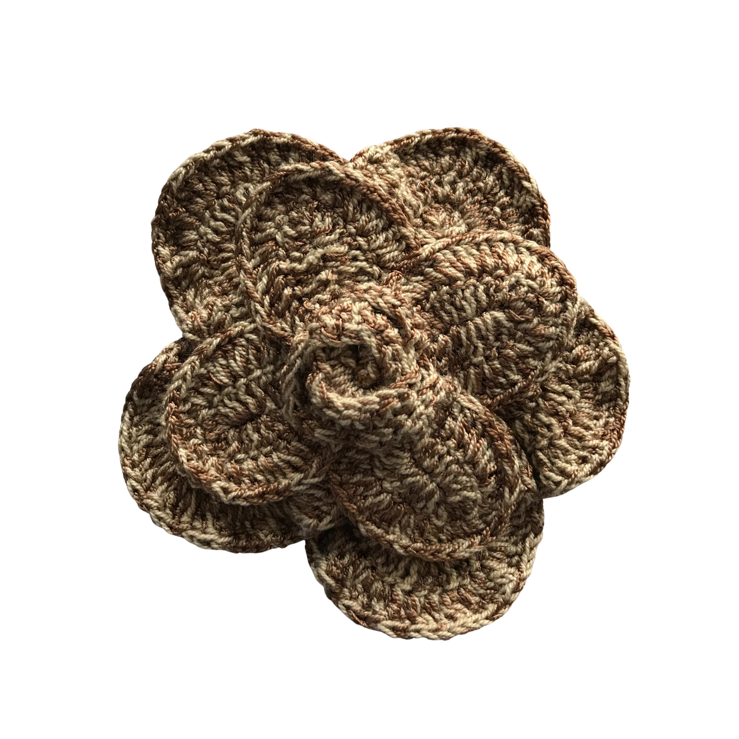 Flower S Crochet Brooch
