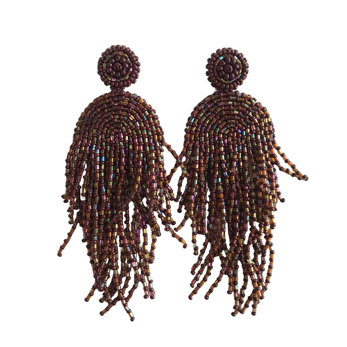 Rainbow L Earrings